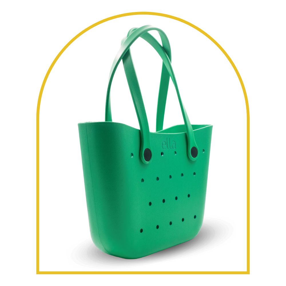 Charm Bag | Apple Green