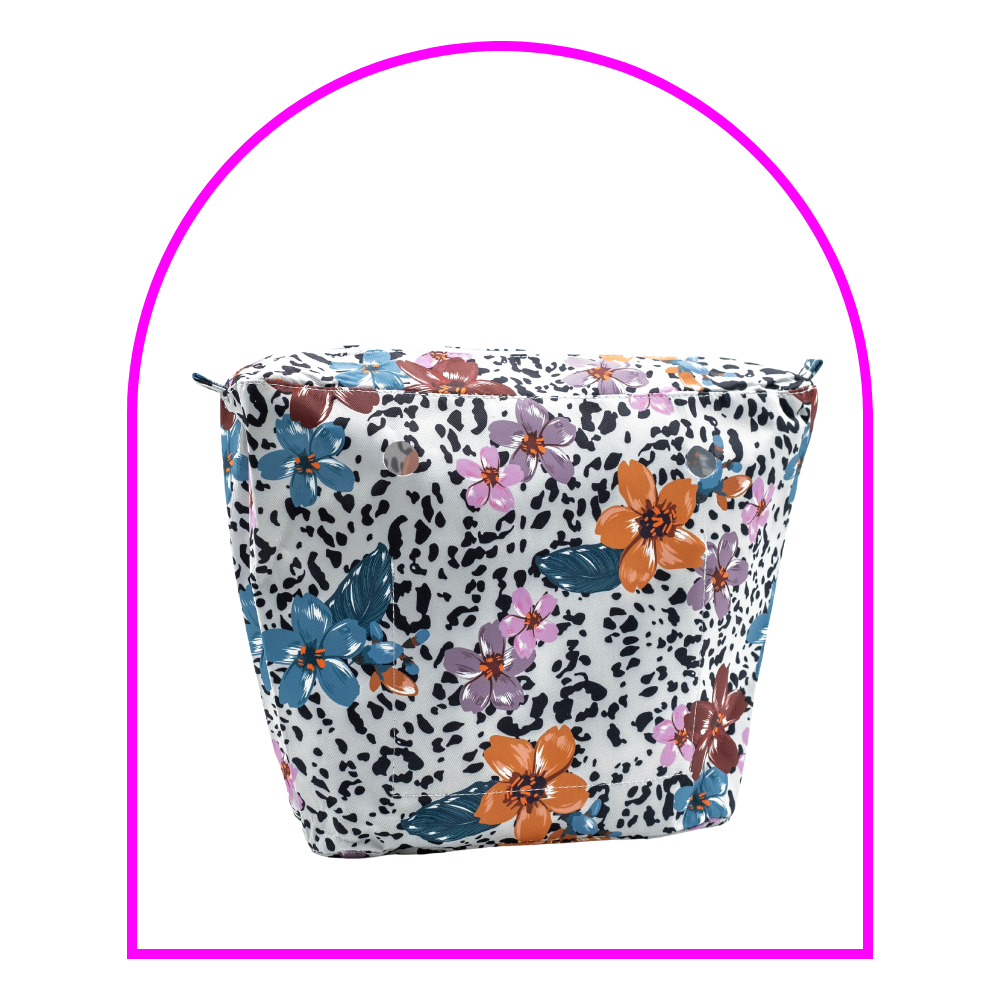 Bag Inner | Leopard Flower