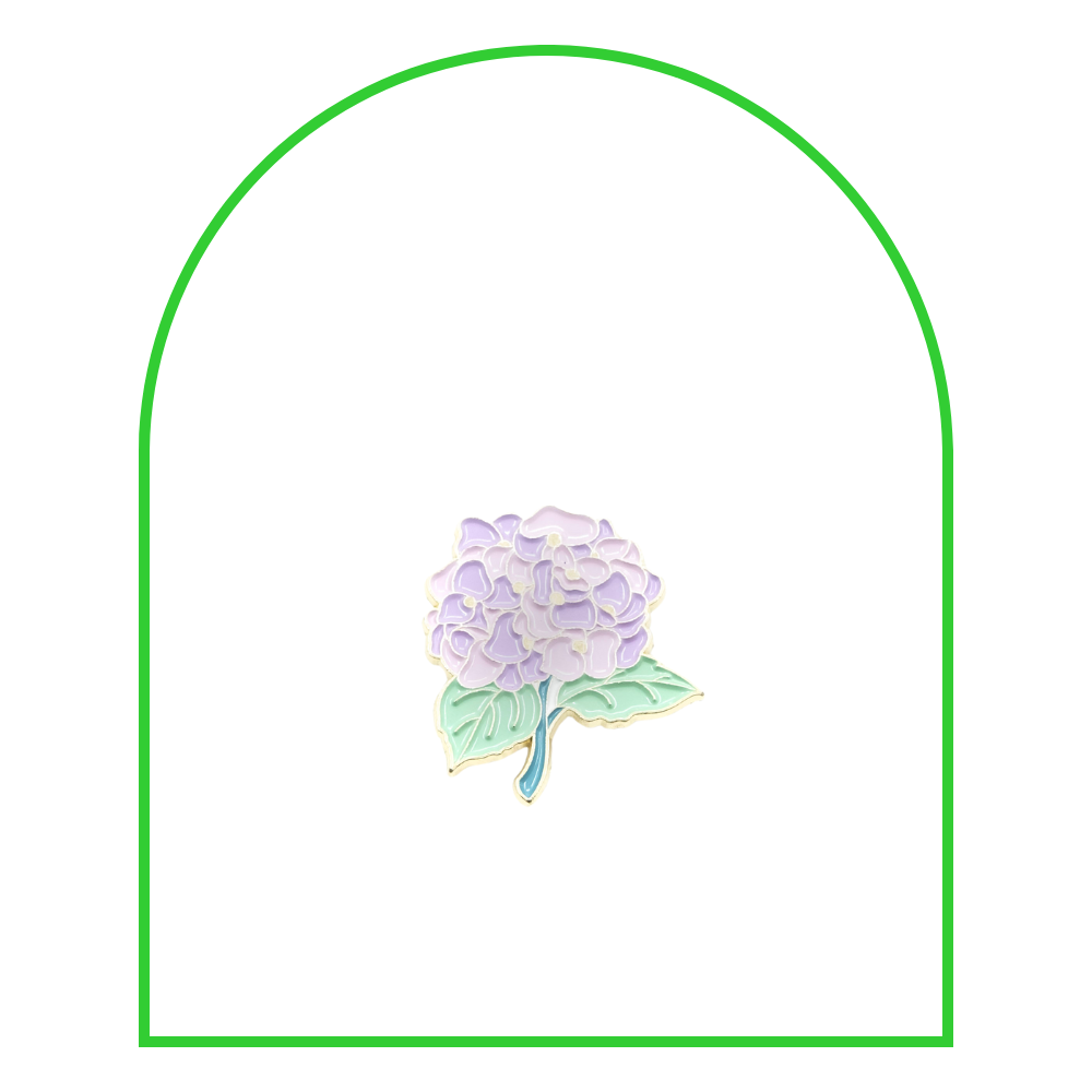 Charmbitz | Purple Hydrangea