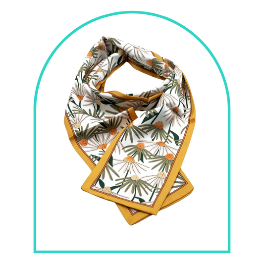 Bag Scarf | Autumn Daisy