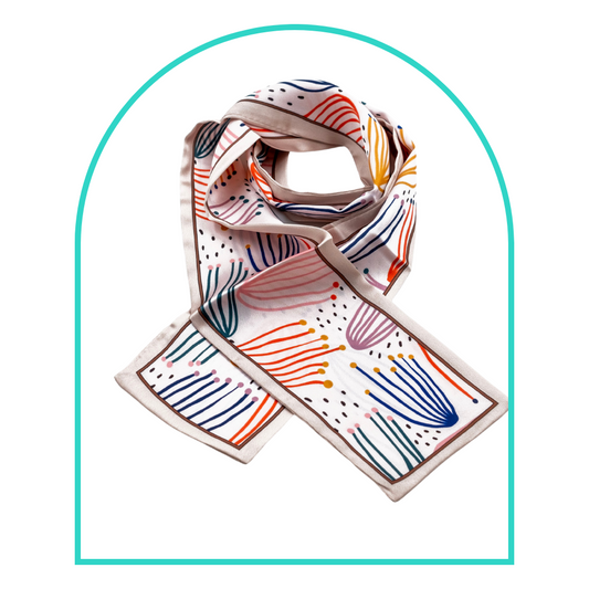 Bag scarf | Happy Poplin