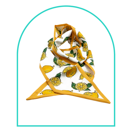 Bag scarf | Italian Lemon