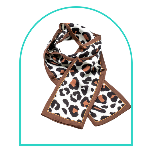 Bag Scarf | Leopard